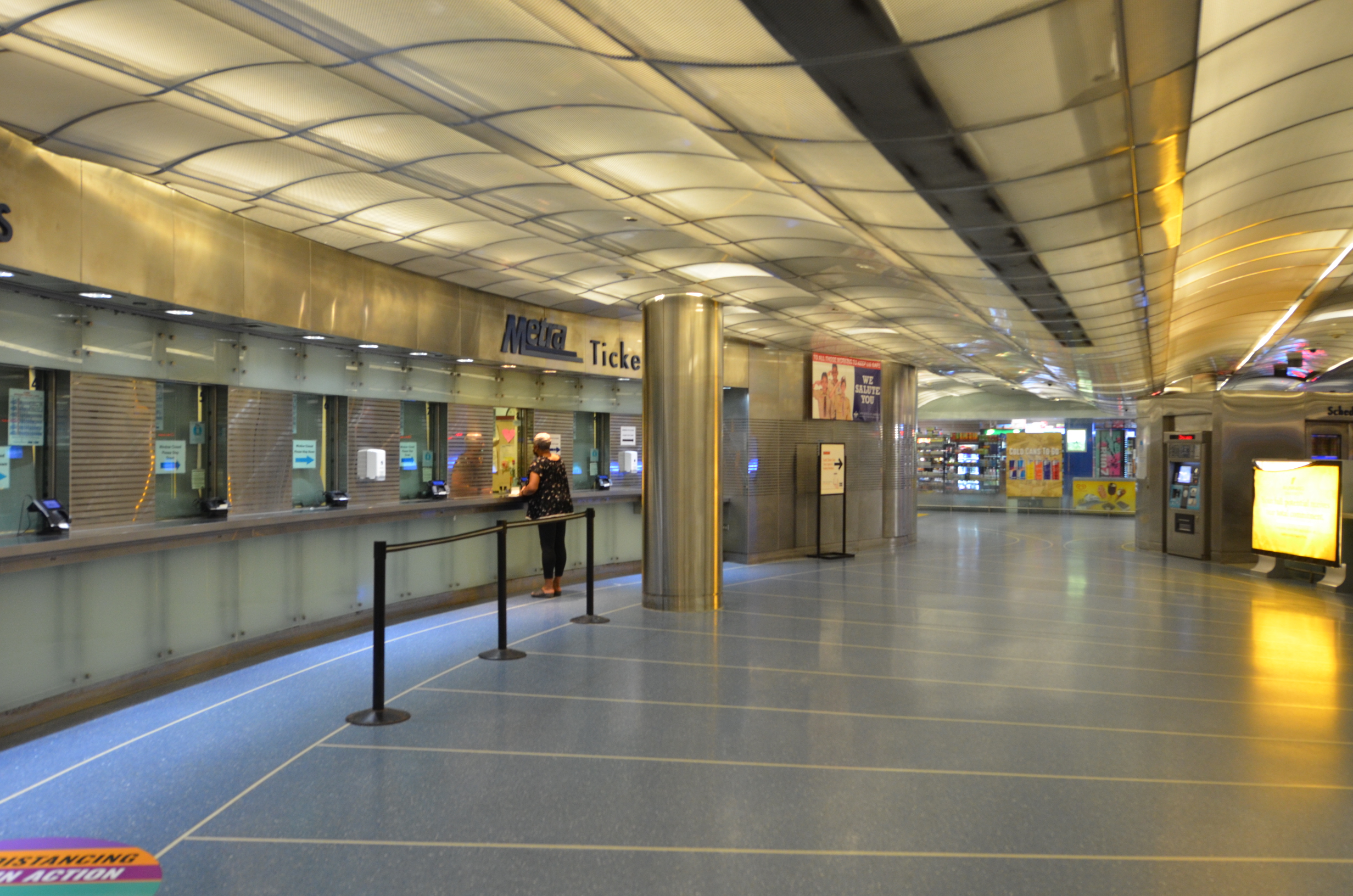 Millennium Station ticket windows